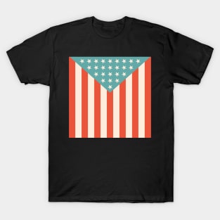 Draped in stars and stripes T-Shirt